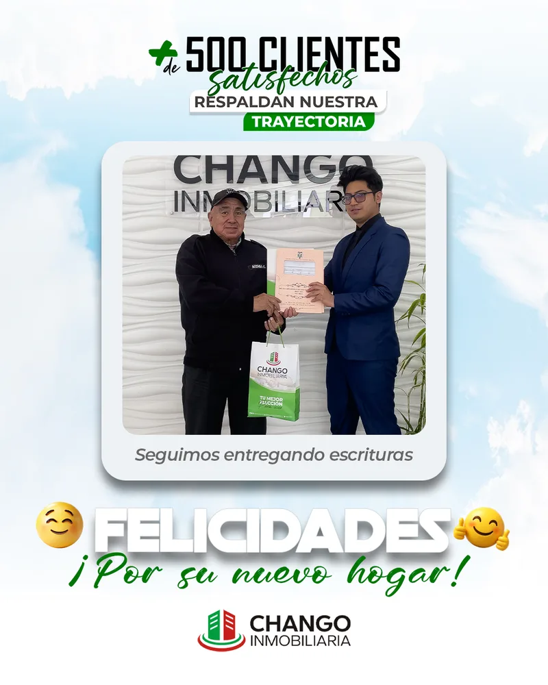 Cliente satisfecho 2 de Chango Inmobiliaria