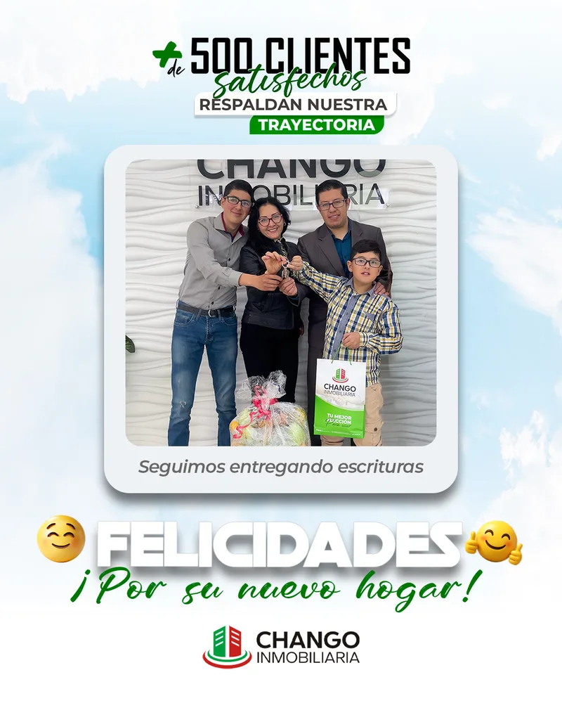 Cliente satisfecho 32 de Chango Inmobiliaria